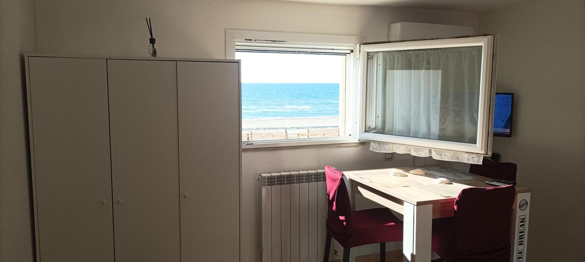 Apartament Casina Sulla Sabbia Torvaianica Zewnętrze zdjęcie
