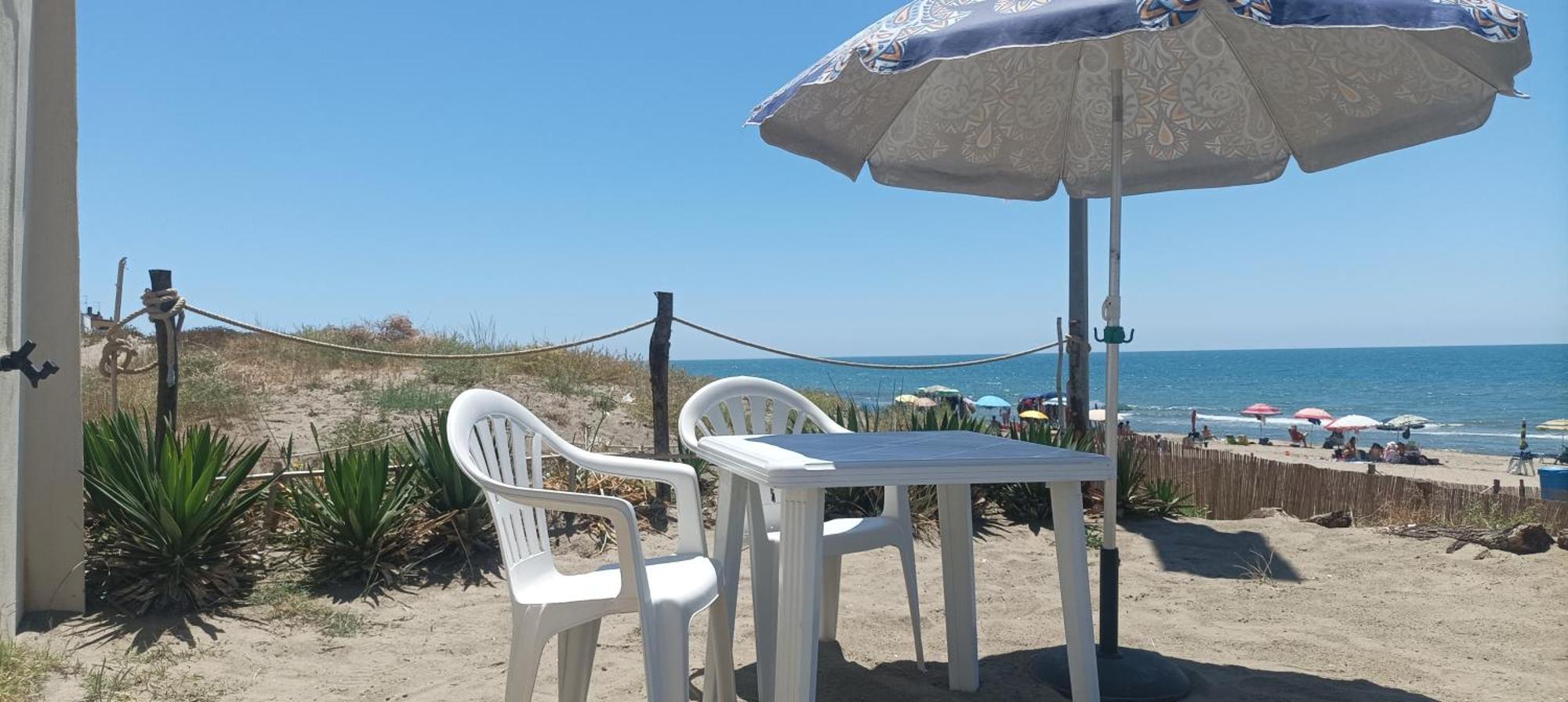 Apartament Casina Sulla Sabbia Torvaianica Zewnętrze zdjęcie